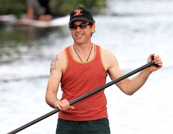 Robert Downey Jr from Celebrity Paddleboarders E News Robert Downey Jr from Celebrity Paddleboarders E News